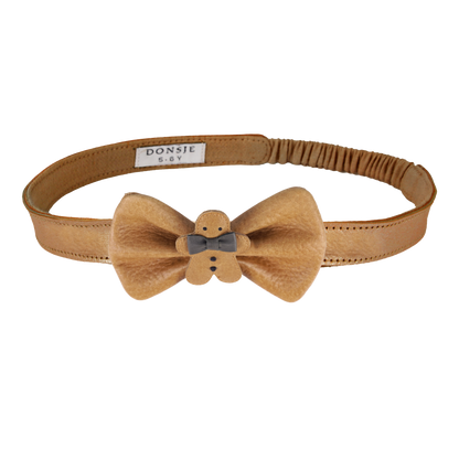 Banoe Headband | Gingerbread | Toast Grain Leather