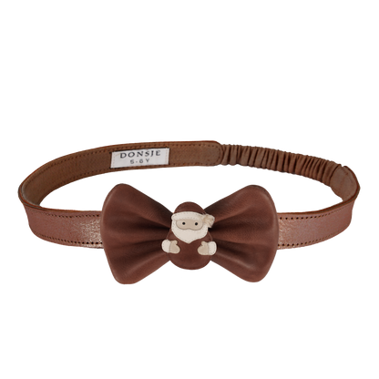 Banoe Headband | Santa | Burgundy Classic Leather