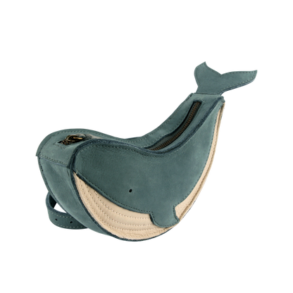 Bello Bum Bag | Whale | Petrol Nubuck