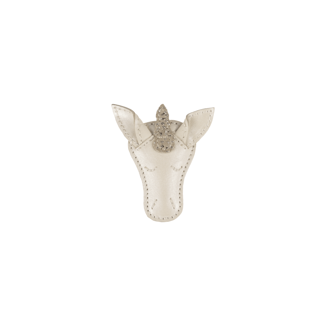 Blinc Clip | Unicorn | Off White Metallic Leather