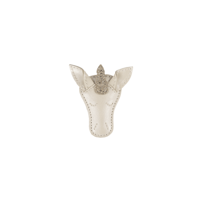 Blinc Clip | Unicorn | Off White Metallic Leather