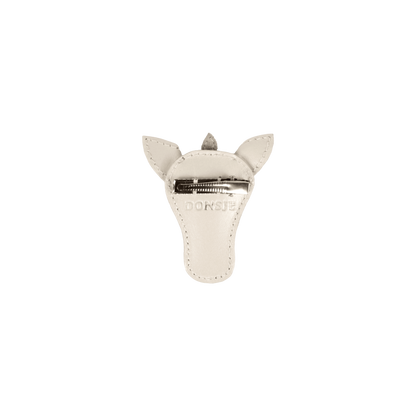Blinc Clip | Unicorn | Off White Metallic Leather