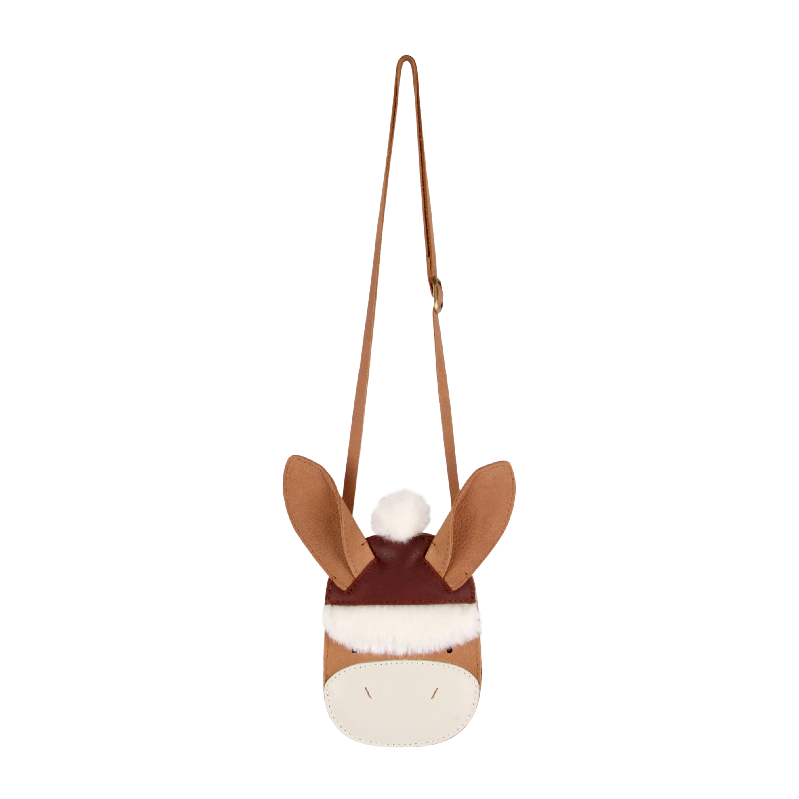 Britta Exclusive Purse | Winter Donkey | Nutmeg Leather