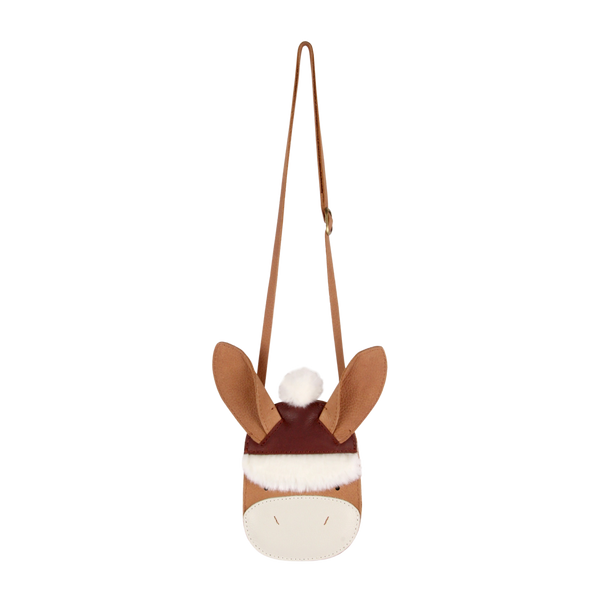 Britta Exclusive Purse | Winter Donkey | Nutmeg Leather
