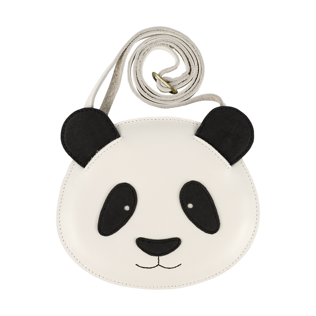 Britta Classic Purse | Panda | Off White Leather