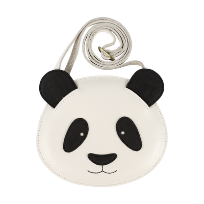 Britta Classic Purse | Panda | Off White Leather