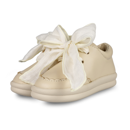 Brookli Sneakers | Cream Leather