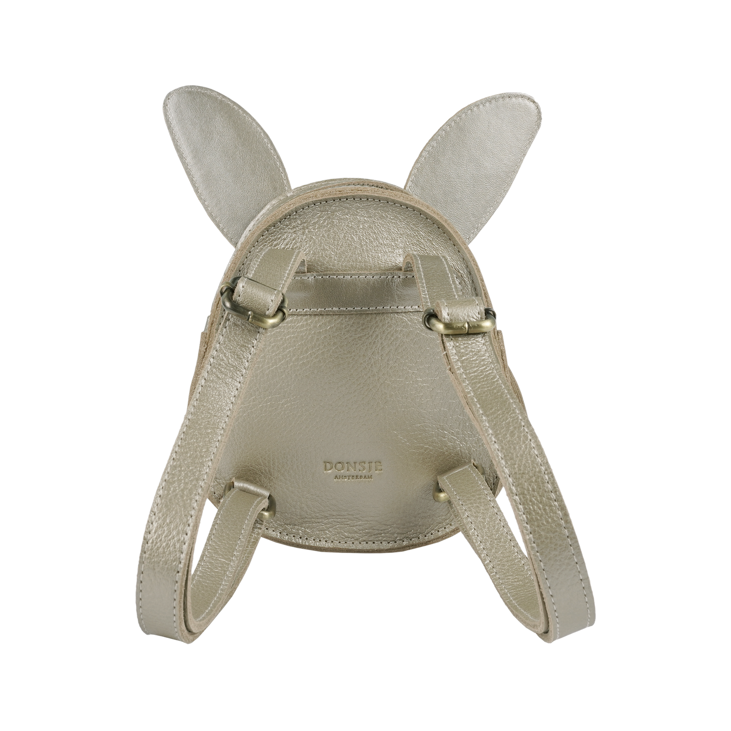 Buna Exclusive Backpack | Bunny | Champagne Metallic Leather Buna Exclusive Backpack | Bunny | Champagne Metallic Leather