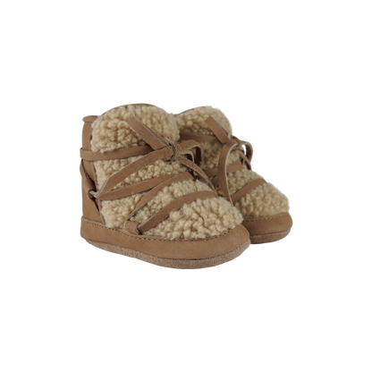 Cassi Booties | Truffle Nubuck