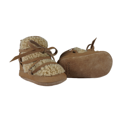 Cassi Booties | Truffle Nubuck