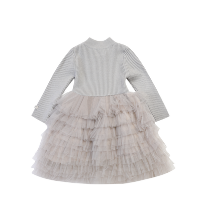 Cecilly Dress | Light Grey