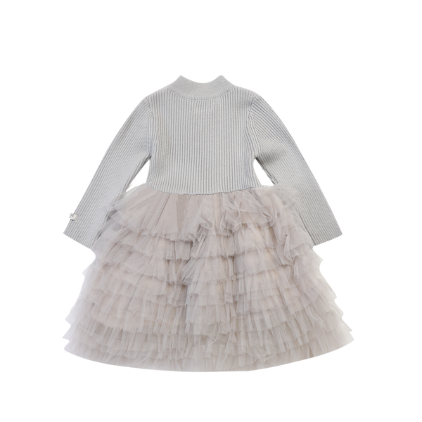 Cecilly Dress | Light Grey