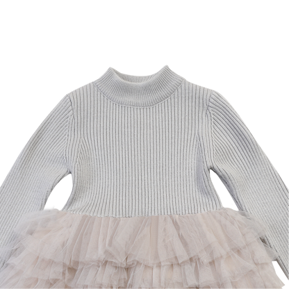 Cecilly Dress | Light Grey