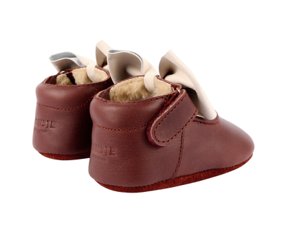 Cinty | Burgundy Classic Leather