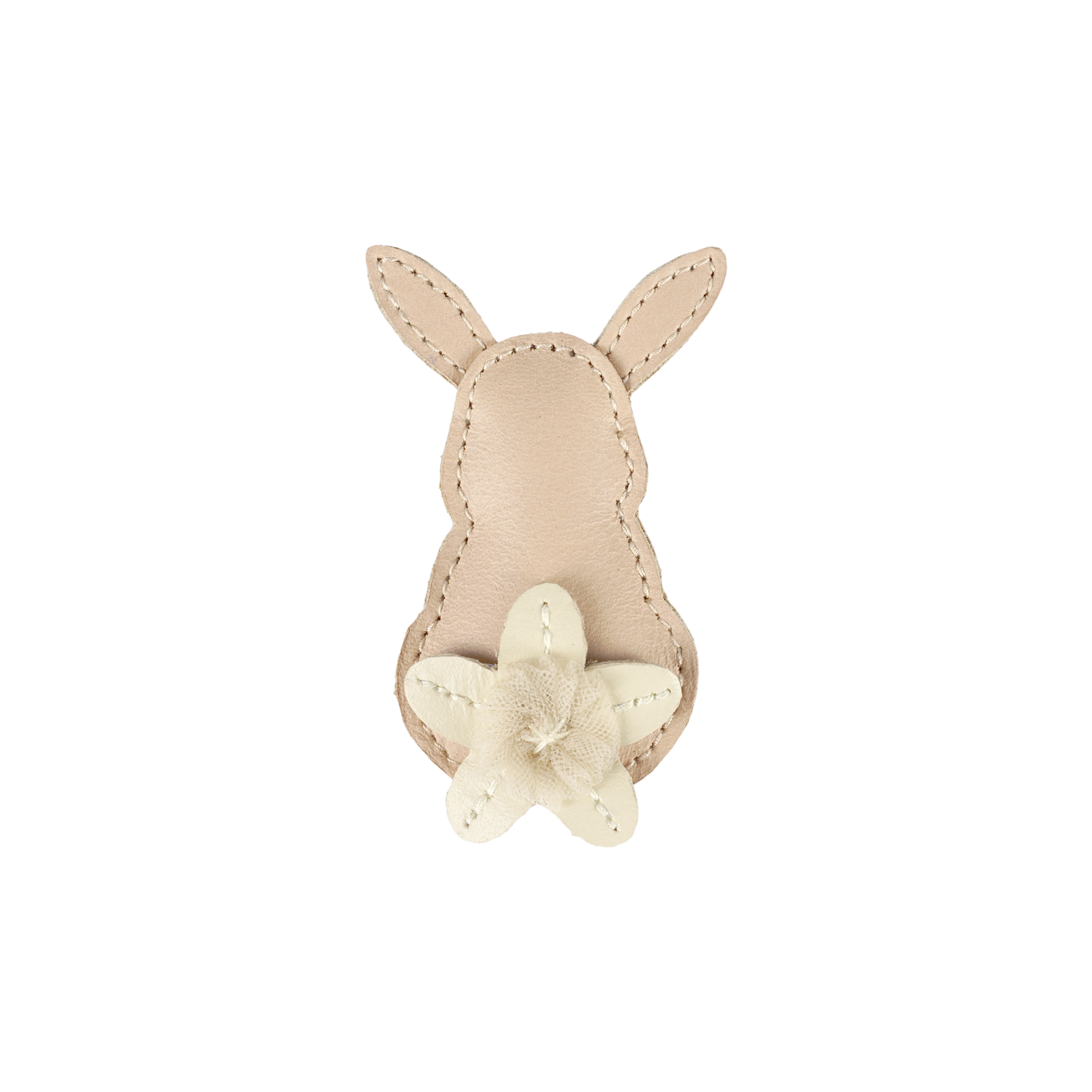 Clarai Clip | Bunny | Light Rust Leather