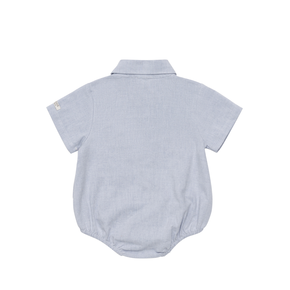 Clode Bodysuit | Ice Blue Melange