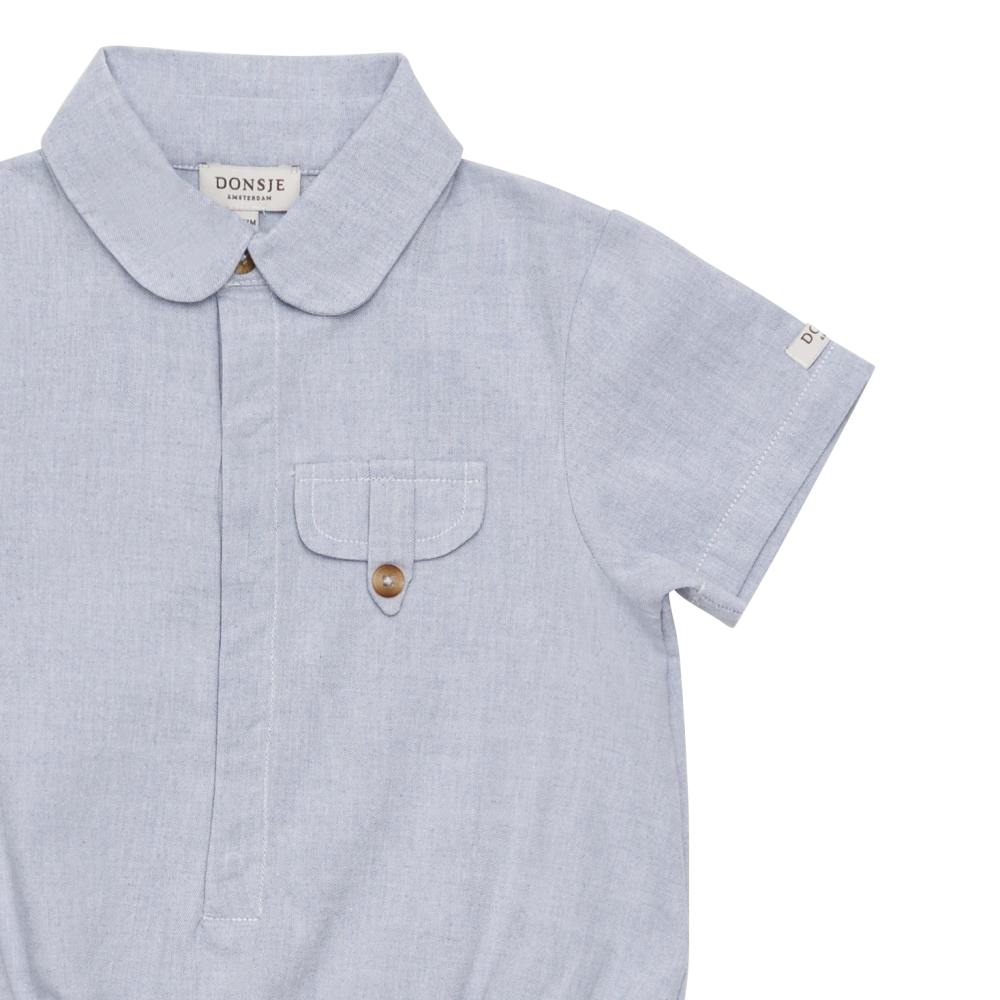 Clode Bodysuit | Ice Blue Melange