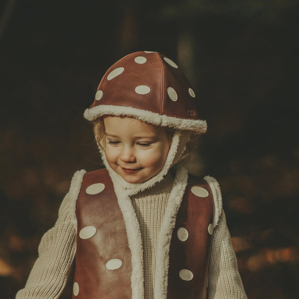 Wilder Hat | Toadstool | Burgundy Classic Leather