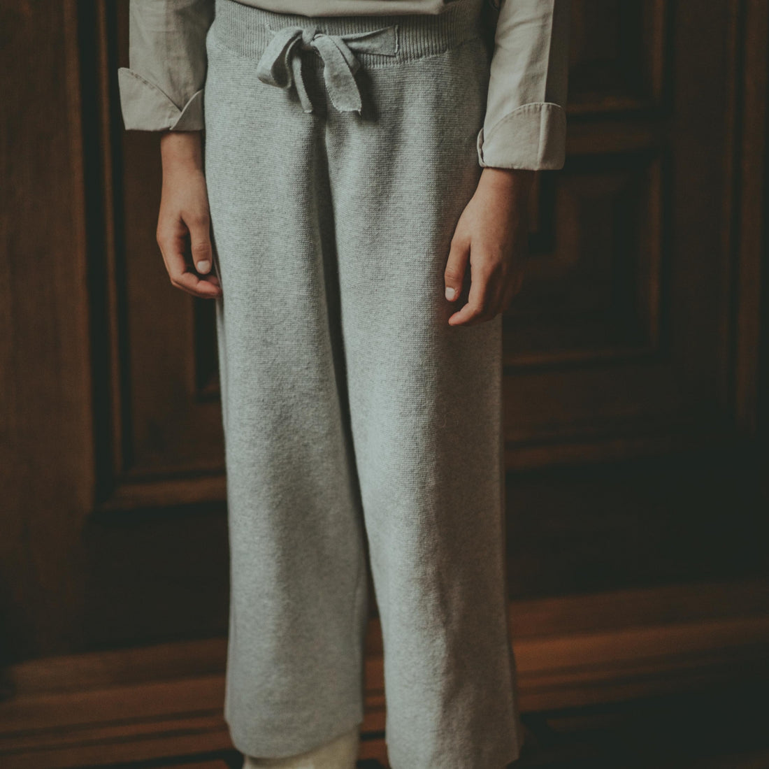 Invi Trousers | Soft Grey Melange