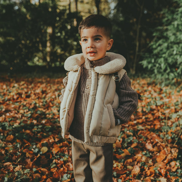 Regu Bodywarmer | Soft Taupe