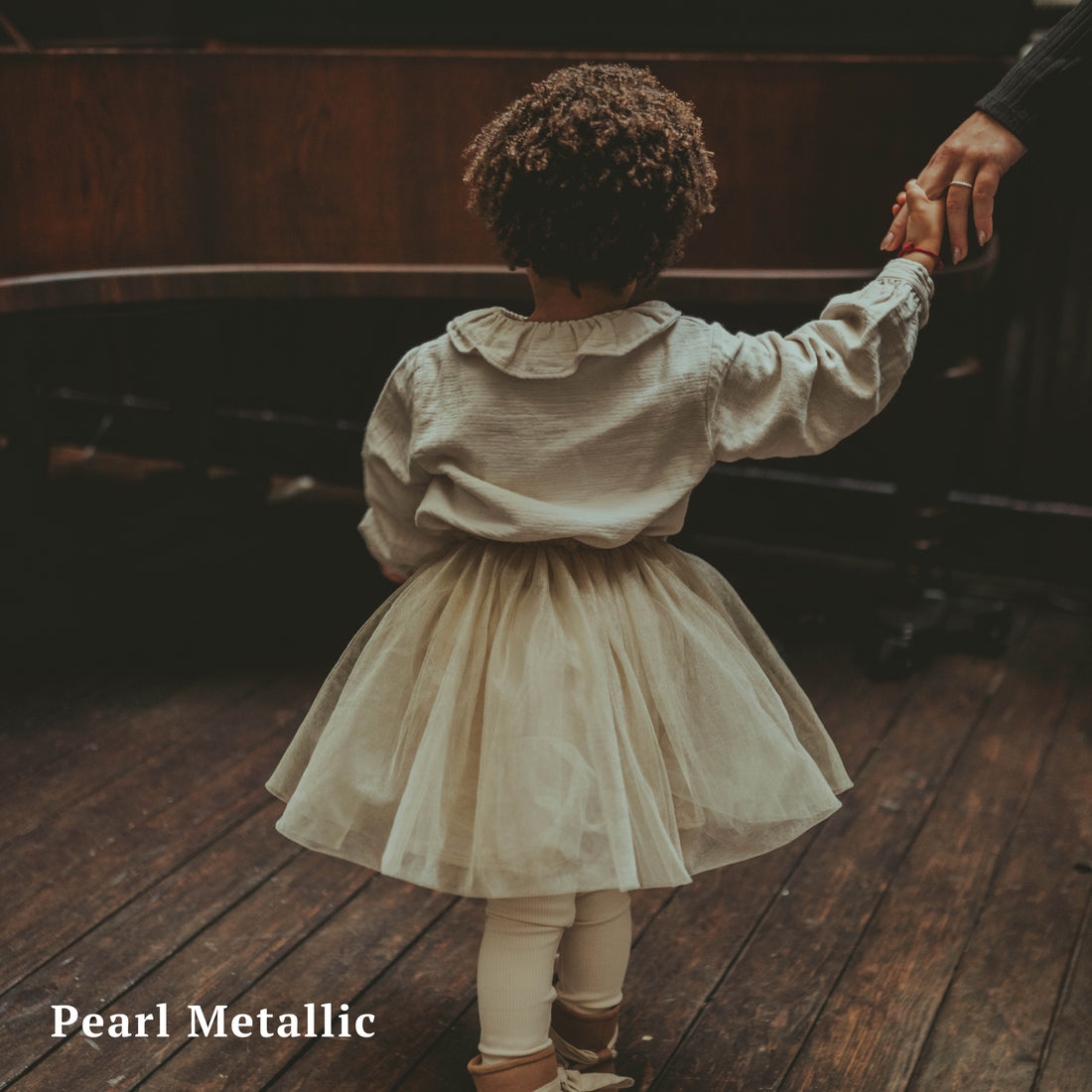 Pien Skirt | Pearl Metallic