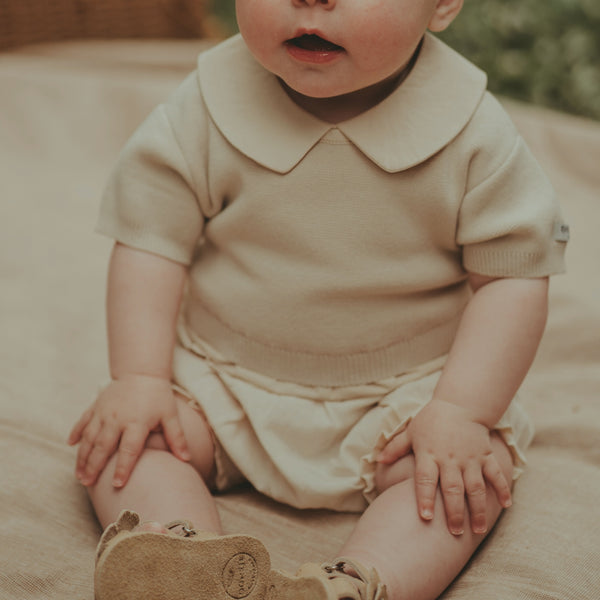 Sieber Romper | Champagne