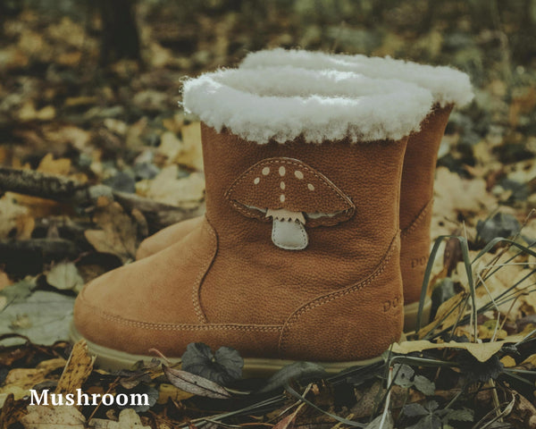Dusk Boots | Toadstool | Burgundy Leather