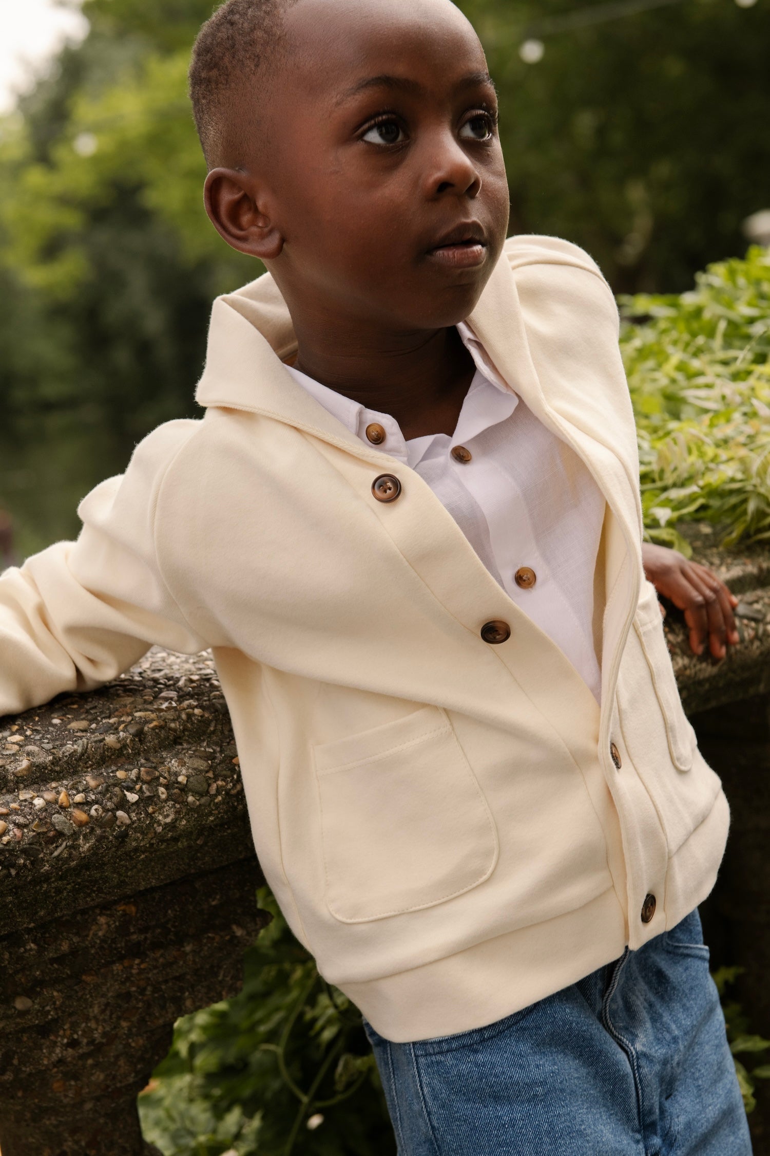 Skief Cardigan | Warm Macaroon