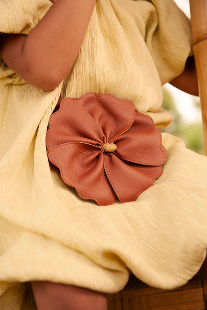 Toto Purse | Hibiscus | Maple Leather