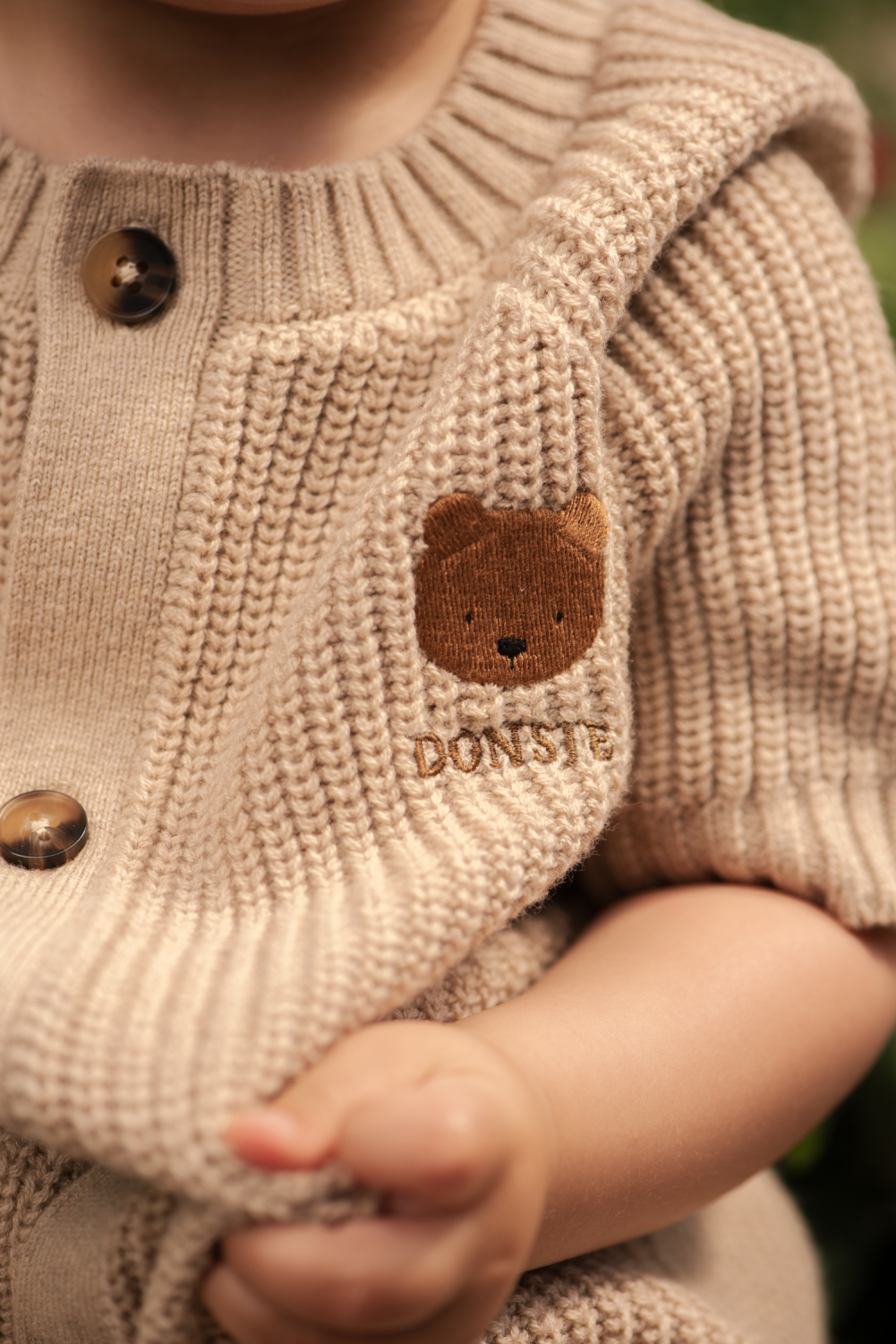 Dantje Jumpsuit | Bear | Milk Chocolate