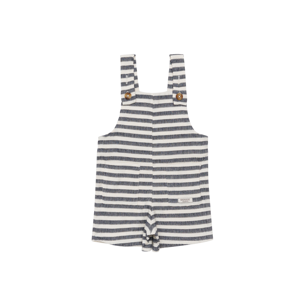 Dann Overalls | Blue Marine - White Striped