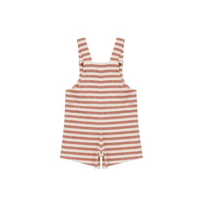 Dann Overalls | Rust - White Striped