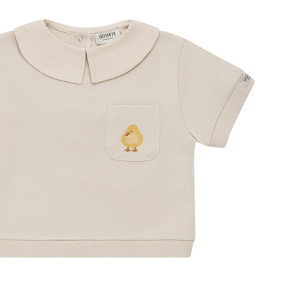 Dientje Sweater | Duckling | Macaroon