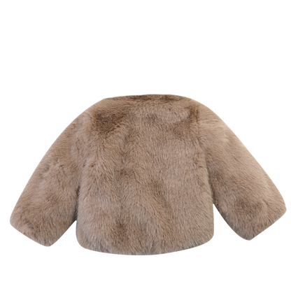 Dilia Jacket | Taupe Teddy