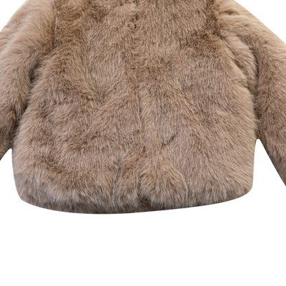 Dilia Jacket | Taupe Teddy
