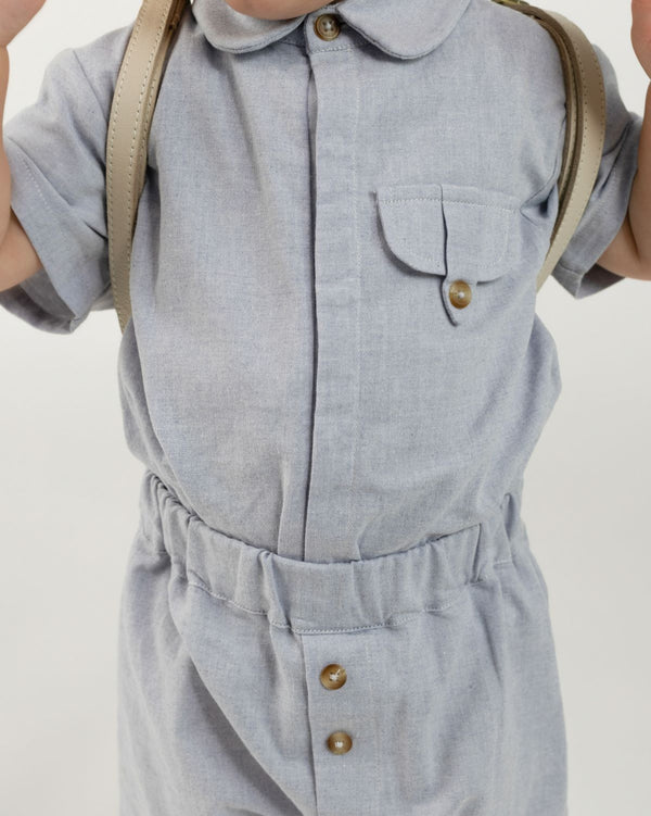 Clode Bodysuit | Ice Blue Melange