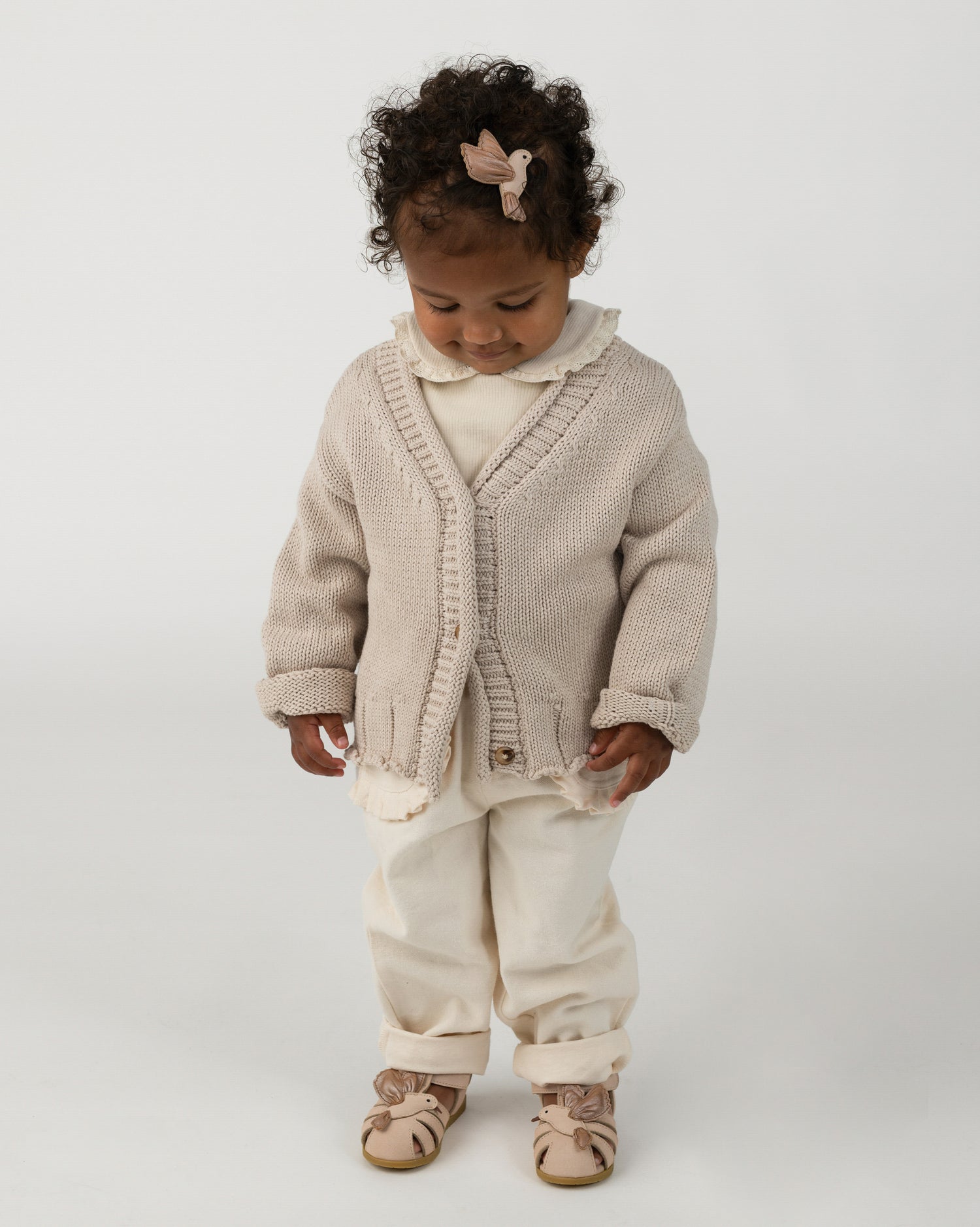 Amelot Cardigan | Soft Sand