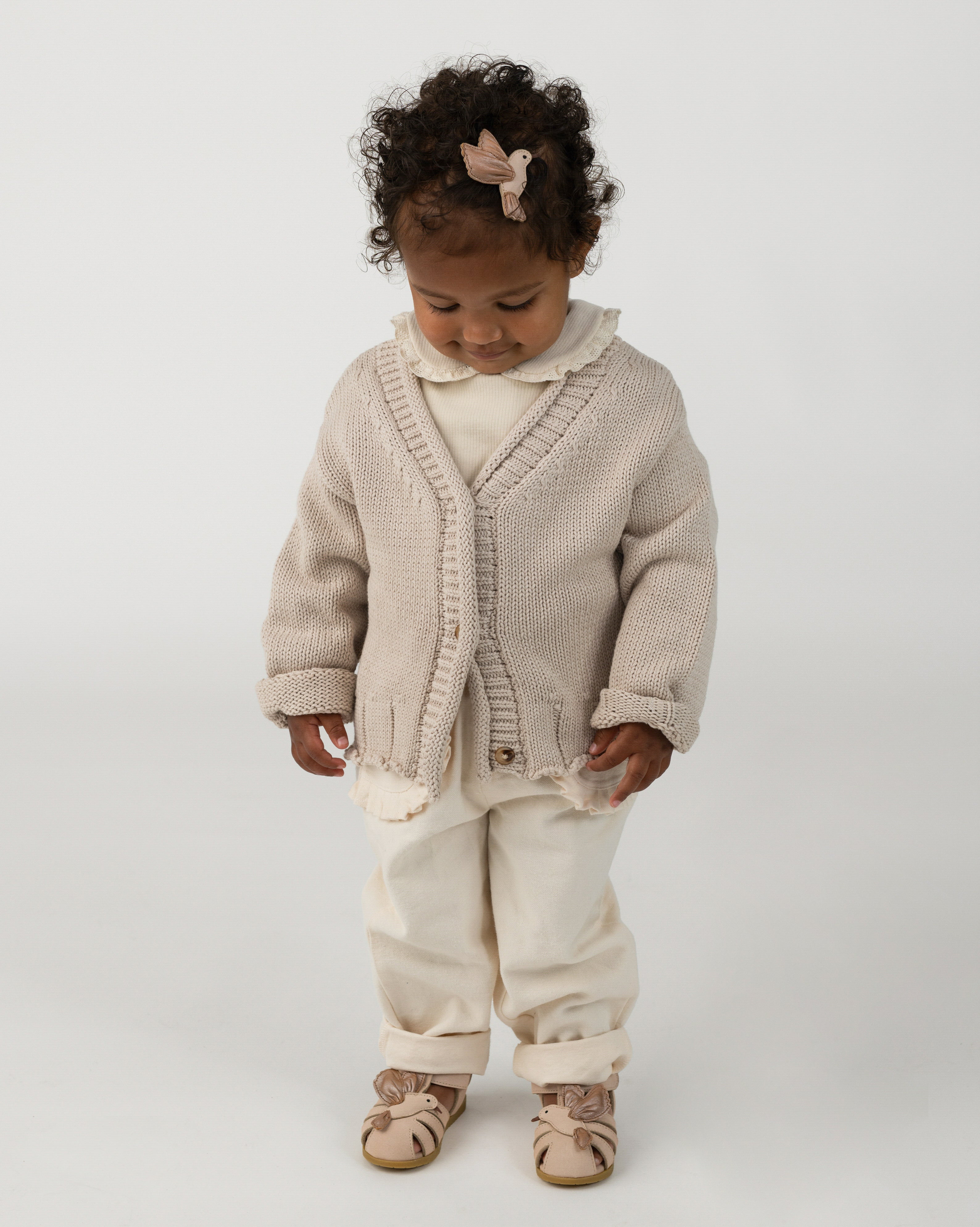 Amelot Cardigan | Soft Sand