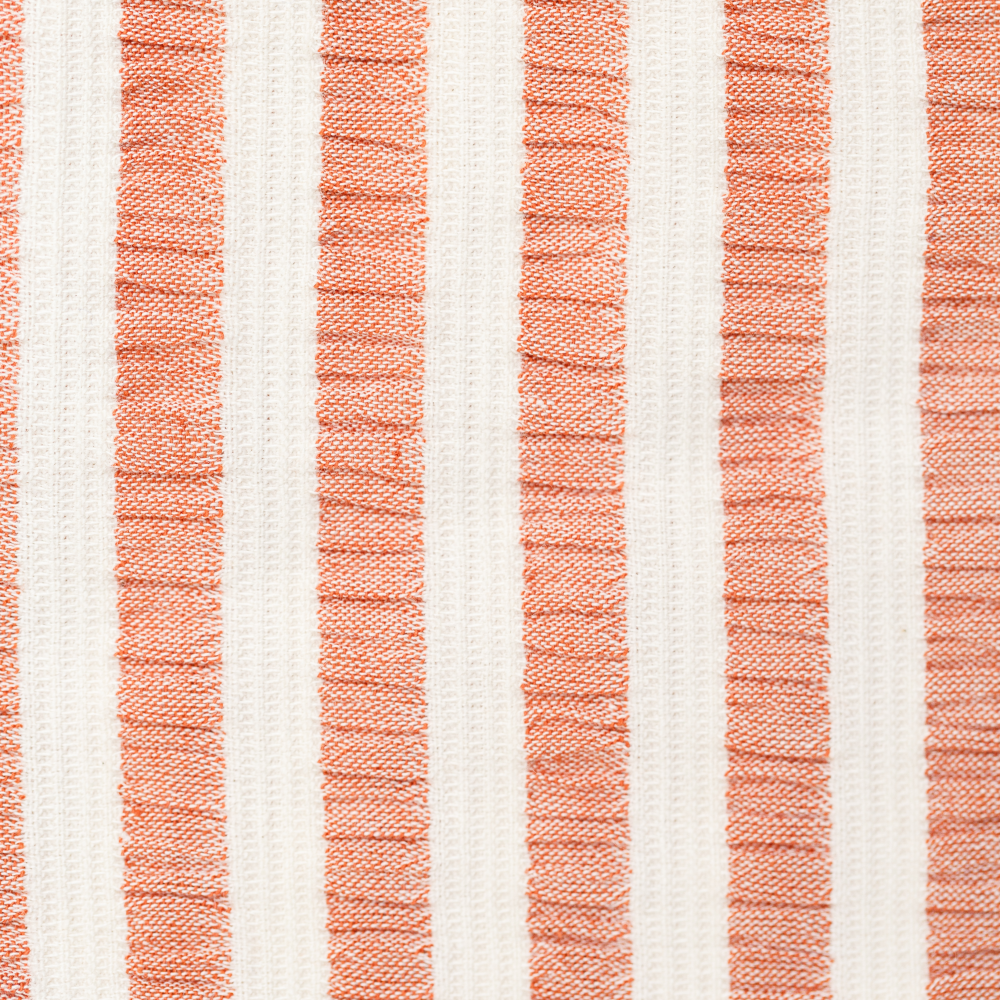 Dann Overalls | Rust - White Striped