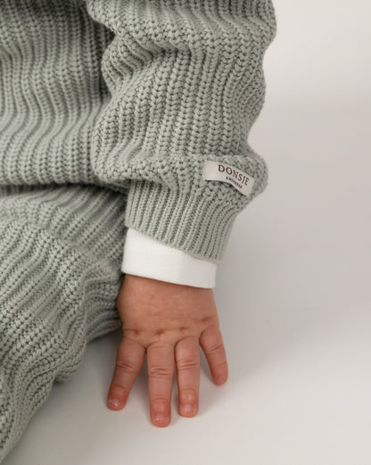 Jade Sweater | Frosted Green