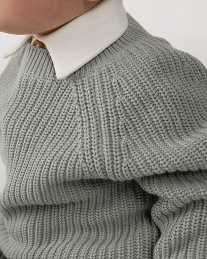 Jade Sweater | Frosted Green