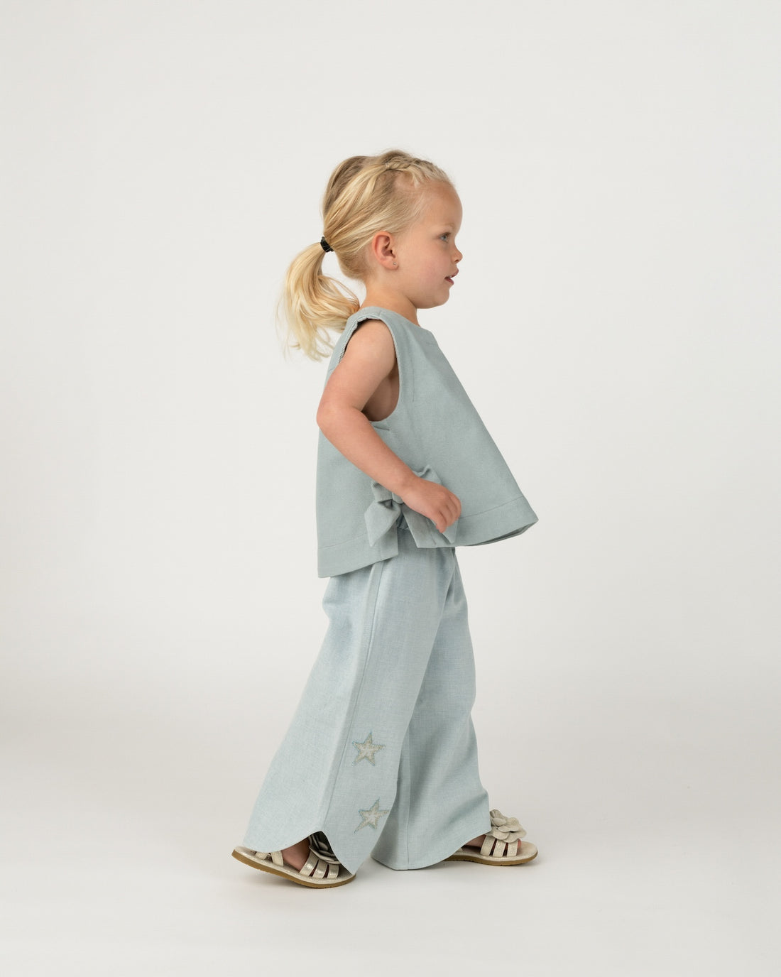 Hauke Denim Trousers | Stars | Ice Blue