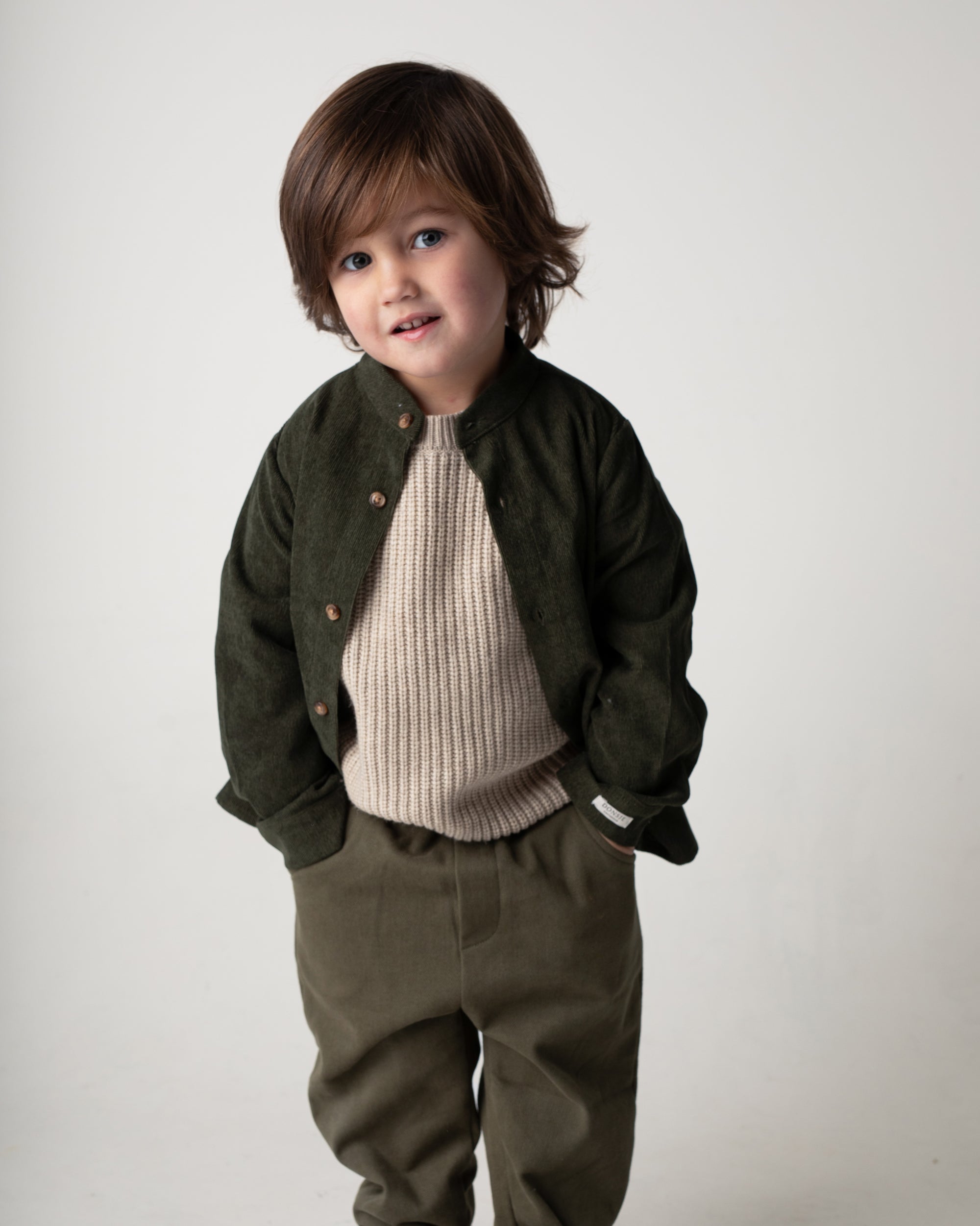 Donsje Amsterdam Baby Boys Blouse In Brown