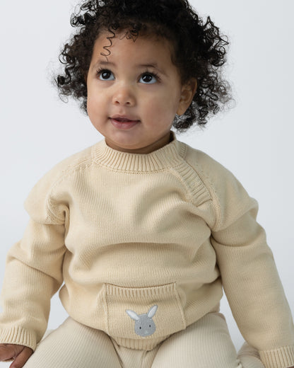 Loeke Sweater | Bunny | Macaroon