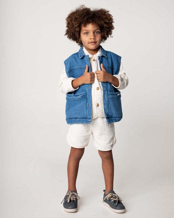 Padd Denim Gilet | Vintage Blue