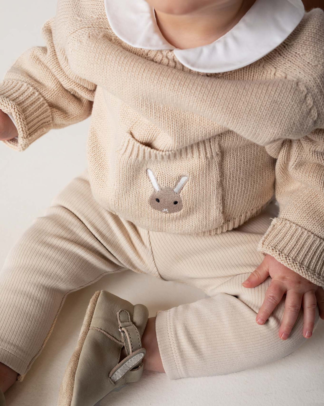 Donsje Amsterdam Baby Girls Maillot In Beige main image 1