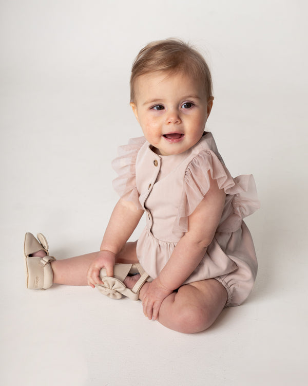 Odine Playsuit | Vintage Rose
