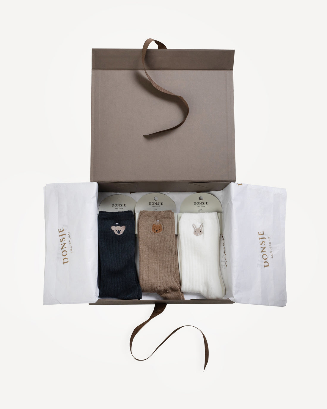 Gift Box Socks Set | Bear, Bunny &amp; Koala