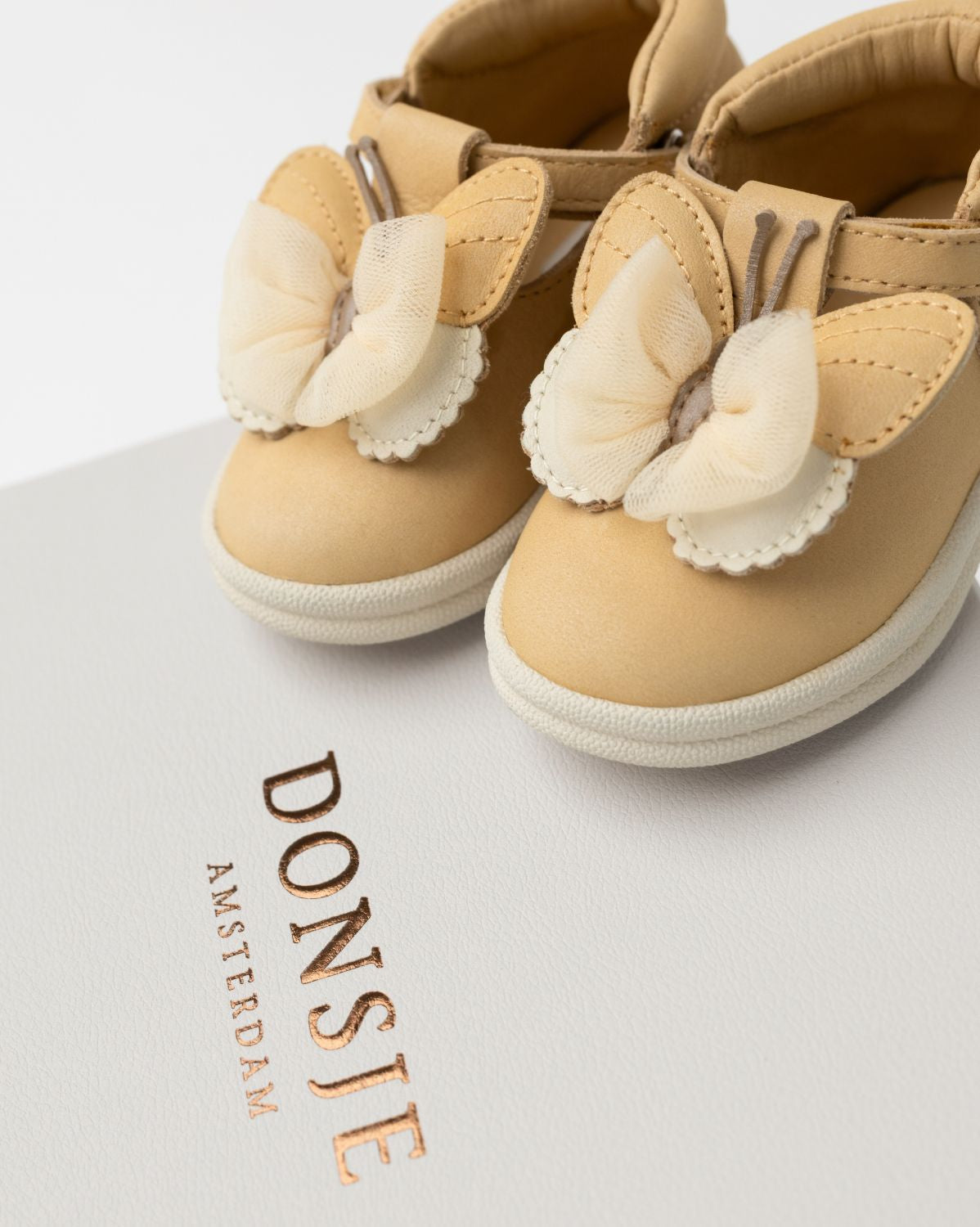 Vlindy Shoes | Gold Metallic Nubuck