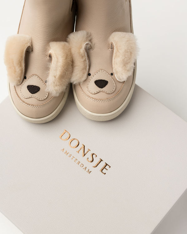 Thuru Exclusive Boots | Golden Retriever | Ivory Leather